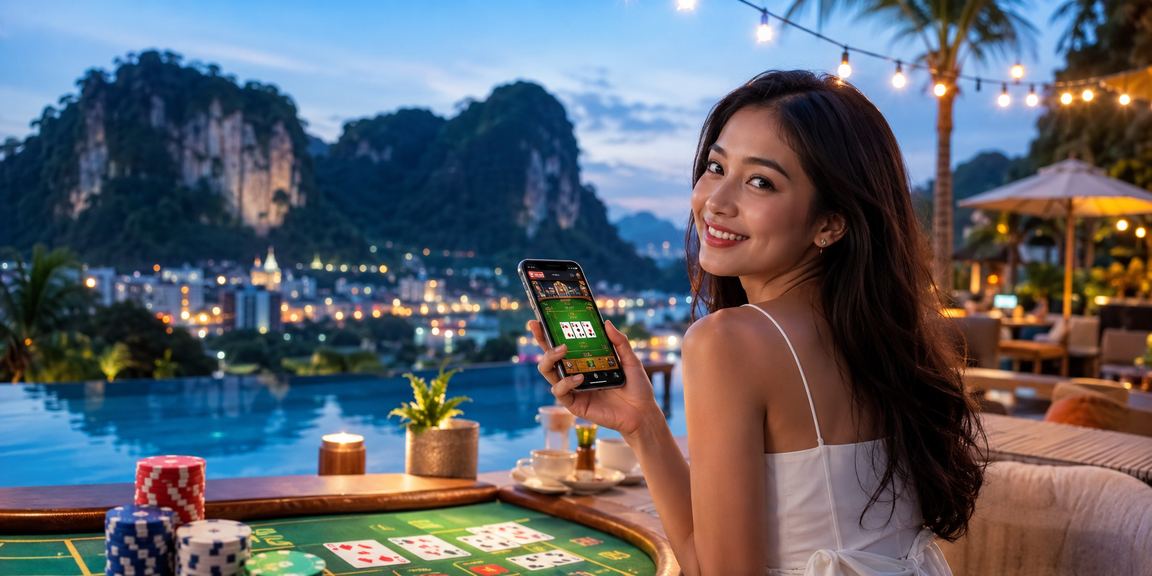 Suasana permainan kad poker dan baccarat di Ipoh Malaysia