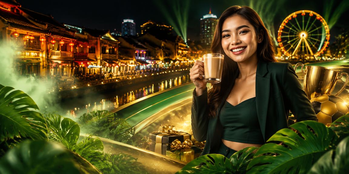 Pemandangan kasino hiburan tempatan Melaka